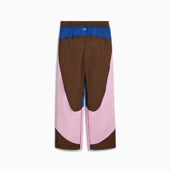 puma GREEN x KIDSUPER Men's Track Pants, Chestnut Brown, extralarge